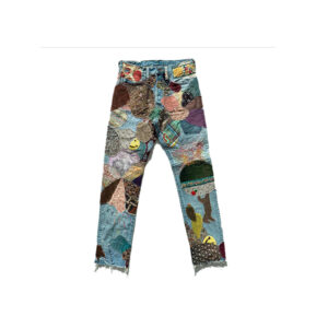 Distressed Jeans for the blue jeans